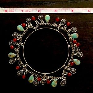 Beaded Bracelet Bangle